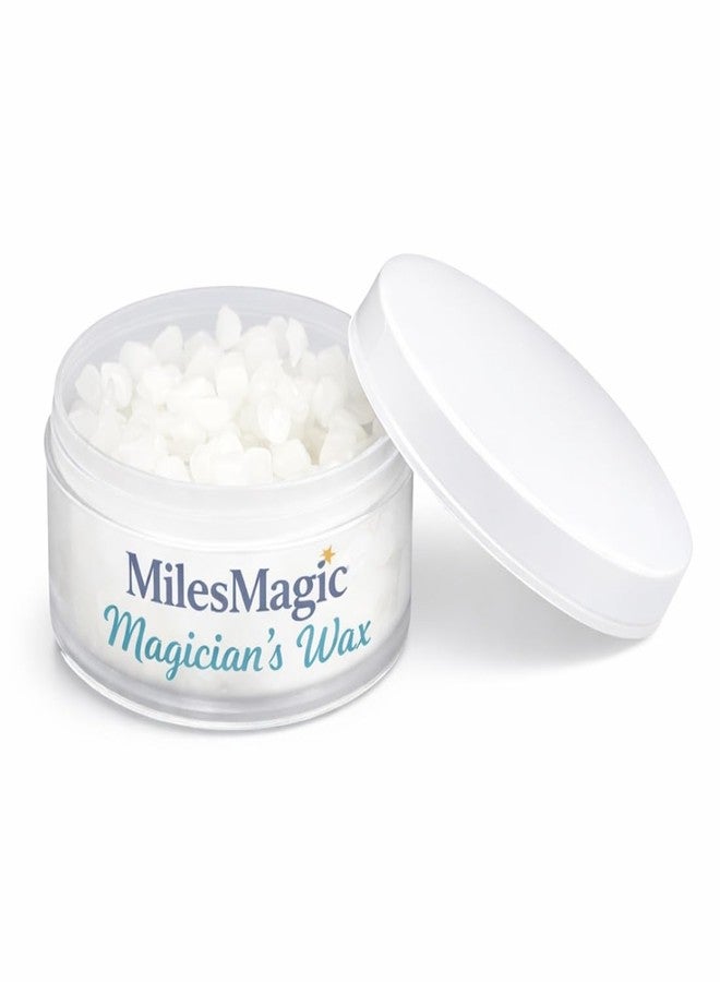 مايلز ماجيك شمع مايلز ماجيك سوبر بيز السحري | حبيبات شمع العسل الاحترافية لعروض السحر عن قرب وأعمال الخيوط غير المرئية | شمع قابل لإعادة الاستخدام مع 10 خدع أساسية - Image 1